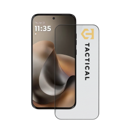 Juodas apsauginis ekrano stikliukas Motorola Moto G77 "Tactical Glass Shield 5D"