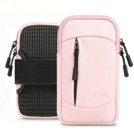 Rausvas dėklas ant rankos "TECH-PROTECT M6 UNIVERSAL SPORT ARMBANDS"