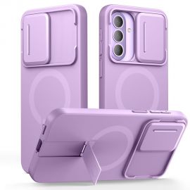 Violetinis dėklas Samsung Galaxy A57 "Tech-Protect Kevlar Aura Magsafe"