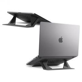 Pilkas kompiuterio stovas "SPIGEN LD201-S6 SLIMFOLD LAPTOP STAND"