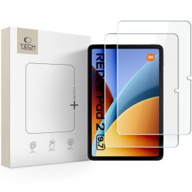 Skaidrus apsauginis ekrano stikliukas XIAOMI REDMI PAD 2 9.7 "TECH-PROTECT GLASS FIT+ 2-PACK"