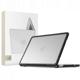Juodas-skaidrus dėklas MACBOOK NEO 13 2026 "Tech-Protect Velar"