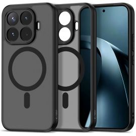Juodas matinis dėklas Xiaomi 17T "Tech-Protect Magmat Magsafe"