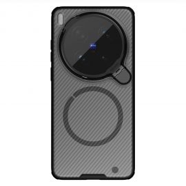 Juodas-skaidrus dėklas Nillkin CamShield Prop Magnetic telefonui Vivo X300 Ultra