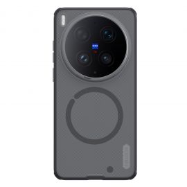 Juodas plastikinis dėklas Vivo X300 Ultra "Nillkin Frosted Shield Pro Magnetic"