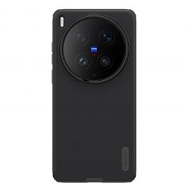 Juodas dėklas Nillkin Super Frosted PRO Magnetic telefonui Vivo X300 Ultra