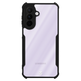Skaidrus-juodas dėklas Tactical Quantum Stealth telefonui Samsung Galaxy A27 5G
