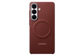 Raudonas originalus dėklas Samsung Galaxy S26 Plus "EF-KS947SRE Carbon Magnet"