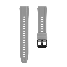 Pilka laikrodžio apyrankė Tactical Quick Release Silicone Band 18mm