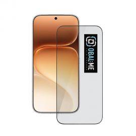 Juodas apsauginis ekrano stikliukas Honor 600 "OBAL:ME 5D Glass Screen Protector"