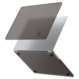 Juodas frost dėklas MACBOOK AIR 13 M2-M5 2023-2026 "Spigen Airskin"