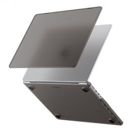 Juodas frost dėklas MACBOOK PRO 14 M1-M5 PRO / M5 PRO MAX 2021-2026 "Spigen Airskin"