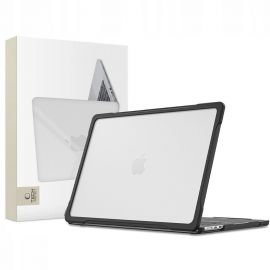Juodas-skaidrus dėklas MACBOOK AIR 15 M2-M5 2023-2026 "Tech-Protect Velar"