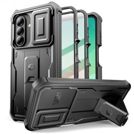 Juodas dėklas Samsung Galaxy A27 "Tech-Protect Kevlar Cam+ 2-Set"