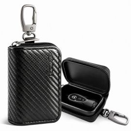 Carbon dėklas signalo blokavimui "TECH-PROTECT KLR300 POUCH KEYLESS RFID SIGNAL BLOCKER"