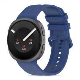 Tamsiai mėlyna apyrankė Samsung Galaxy Watch 8 / 9 / Classic (40 / 44 / 46mm) "TECH-PROTECT SILICONE EVO"