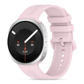 Šviesiai rausva apyrankė Samsung Galaxy Watch 8 / 9 / Classic (40 / 44 / 46mm) "TECH-PROTECT SILICONE EVO"