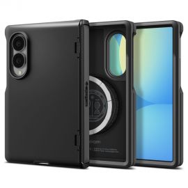 Juodas dėklas Samsung Galaxy Z Fold 8 "Spigen Slim Armor Magsafe"