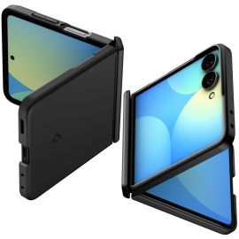 Juodas dėklas Samsung Galaxy Z Flip 8 "Spigen Air Fit Pro Magsafe"
