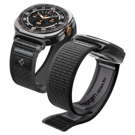 Juoda apyrankė SAMSUNG GALAXY WATCH ULTRA 1 / 2 2024-2026 (47 MM) ACTIVE "Spigen Athlex Air"
