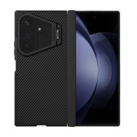 Juodas dėklas Nillkin CamShield Prop Magnetic telefonui Samsung Galaxy Z Fold 8 Ultra