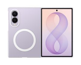 Skaidrus originalus dėklas EF-CF971CTE Clear Magnet Cover telefonui Samsung Galaxy Z Fold 8
