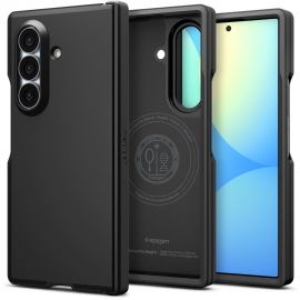 Juodas dėklas Samsung Galaxy Z Fold 8 Ultra "Spigen Tough Armor Pro Mag Magsafe"