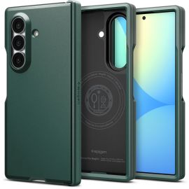 Žalias dėklas Samsung Galaxy Z Fold 8 Ultra "Spigen Tough Armor Pro Mag Magsafe"