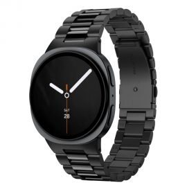 Juoda apyrankė SAMSUNG GALAXY WATCH 8 / 9 / CLASSIC (40 / 44 / 46 MM) "SPIGEN MODERN FIT 316L BAND"