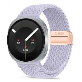 Purpurinė apyrankė SAMSUNG GALAXY WATCH 8 / 9 / CLASSIC (40 / 44 / 46 MM) "Tech-Protect Nylonmag"