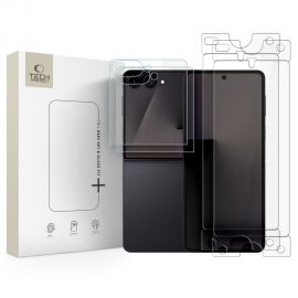 Apsauginė ekrano plėvelė telefonui Samsung Galaxy Z Flip 7 / 8 "TECH-PROTECT EASY SET FOIL & GLASS FIT+ 4IN1"