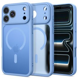 Šviesiai mėlynas matinis dėklas telefonui Apple Iphone 17 Pro / 18 Pro "Tech-Protect Basicmag Magsafe"