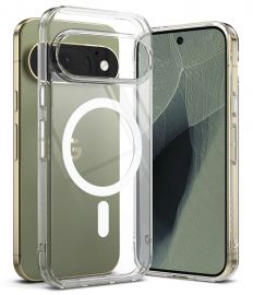 Skaidrus dėklas Google Pixel 11 Pro "Ringke Fusion Magnetic Magsafe"