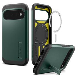 Žalias dėklas Google Pixel 11 "Spigen Tough Armor Magsafe"