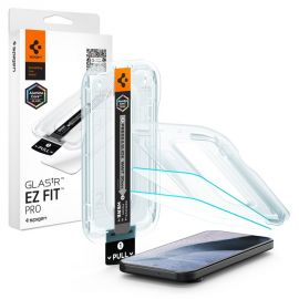 Skaidrus apsauginis stikliukas Google Pixel 11 / 11 Pro "Spigen Glas.Tr Ez Fit" 2vnt