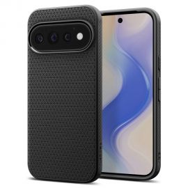 Juodas matinis dėklas Google Pixel 11 Pro "Spigen Liquid Air"