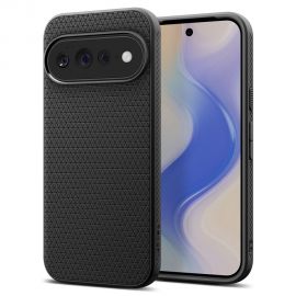 Juodas matinis dėklas Google Pixel 11 Pro XL "Spigen Liquid Air"