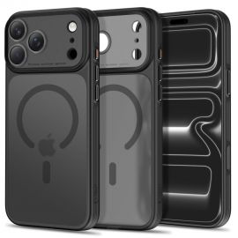 Juodas matinis dėklas Apple Iphone 17 Pro Max / 18 Pro Max "Tech-Protect Magprime Magsafe CC"