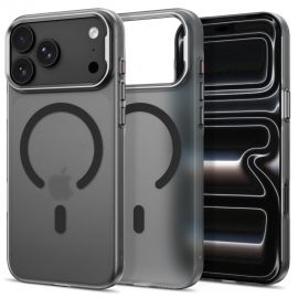 Juodas matinis dėklas Apple Iphone 17 Pro Max / 18 Pro Max "Tech-Protect Magzero Magsafe"