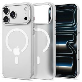 Baltas matinis dėklas Apple Iphone 17 Pro Max / 18 Pro Max "Tech-Protect Magzero Magsafe"