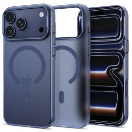 Tamsiai mėlynas matinis dėklas Apple Iphone 17 Pro / 18 Pro "Tech-Protect Magzero Magsafe"