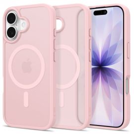 Rausvas matinis dėklas telefonui Apple Iphone 17 "Tech-Protect Basicmag Magsafe"
