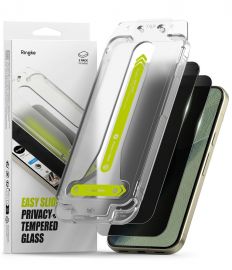 Privatumo apsauginis ekrano stikliukas GOOGLE PIXEL 9 PRO / 10 PRO / 11 PRO "Ringke Easy Slide 2-Pack"