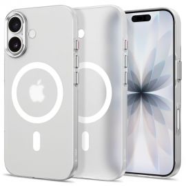 Baltas matinis dėklas Apple Iphone 17 "Tech-Protect Magzero Magsafe"