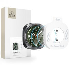Skaidrus apsauginis ekrano stiklas SAMSUNG GALAXY WATCH ULTRA 2 2026 (47 MM) "TECH-PROTECT EASY SET 2-PACK"