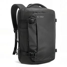 Juoda kuprinė "TECH-PROTECT DEFENDER S70 RYANAIR & WIZZAIR TRAVEL LAPTOP CABIN BACKPACK 24L 40x30x20"