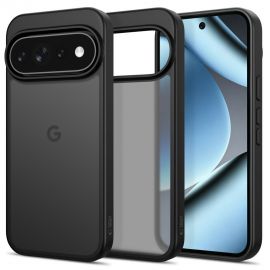 Juodas matinis dėklas GOOGLE PIXEL 9 / 9 PRO / 10 / 10 PRO / 11 / 11 PRO "Tech-Protect Magmat"