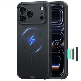 Juodas dėklas Apple Iphone 17 Pro Max / 18 Pro Max "ESR CYBER TOUGH MAGSAFE"