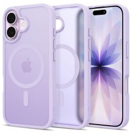 Levandų matinis dėklas telefonui Apple Iphone 17 "Tech-Protect Basicmag Magsafe"