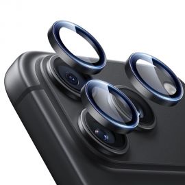 Juodas apsauginis kameros stiklas telefonui Apple Iphone 18 Pro / 18 Pro Max "ESR ARMORITE CAMERA PROTECTOR"